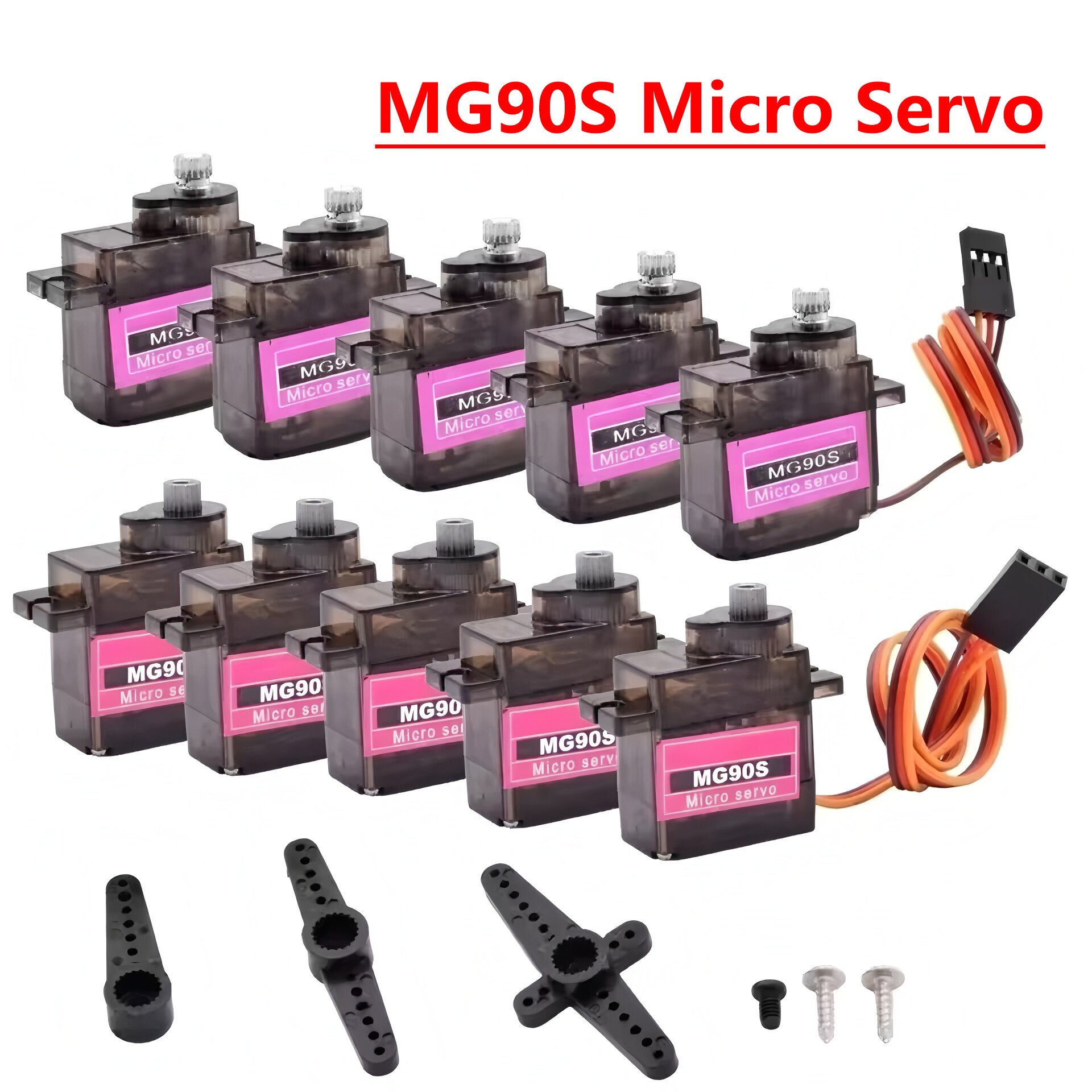 4/5/10/20pcs MG90S Micro Servo - Diy Automation Projects 评论和价格