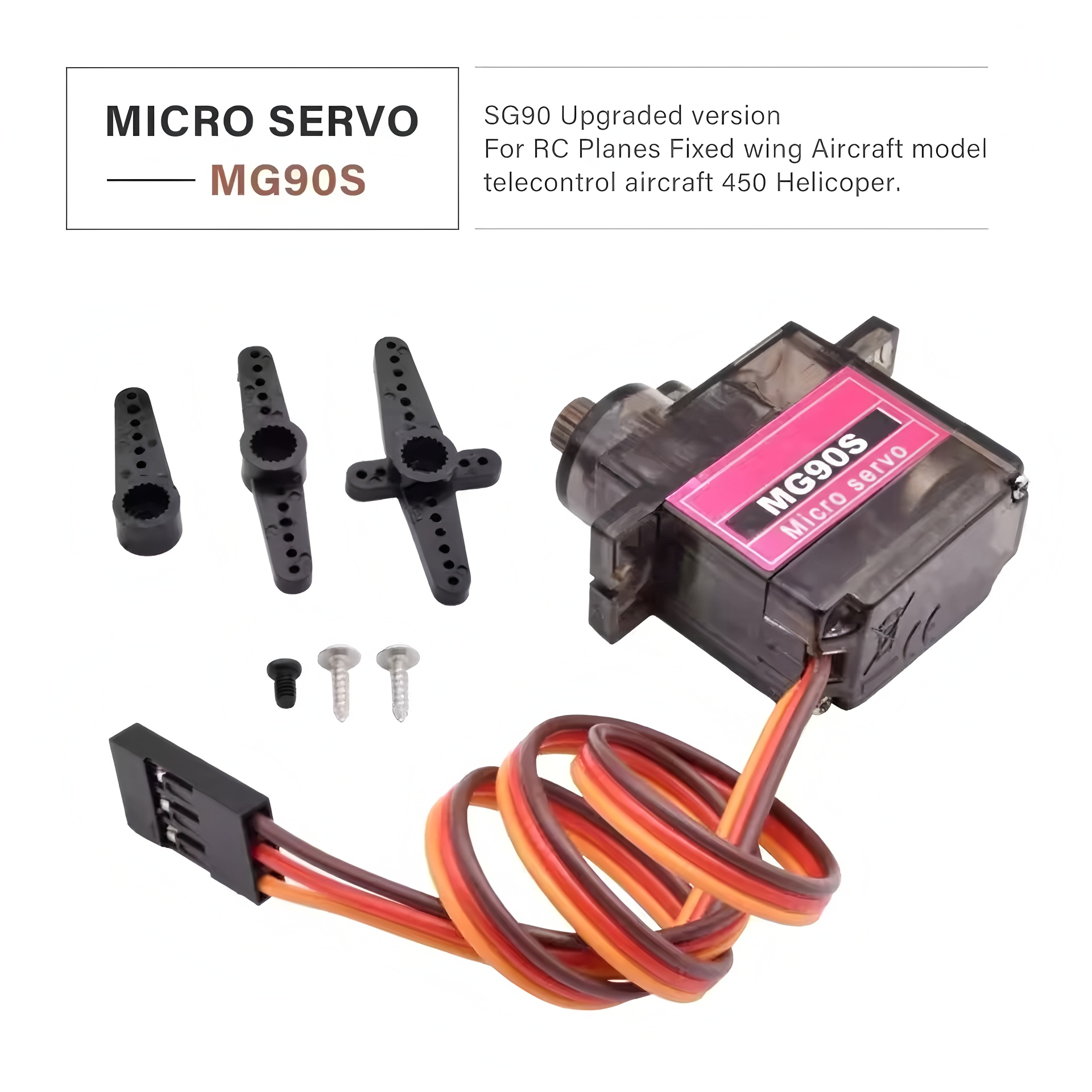 4/5/10/20pcs MG90S Micro Servo - Diy Automation Projects 评论和价格